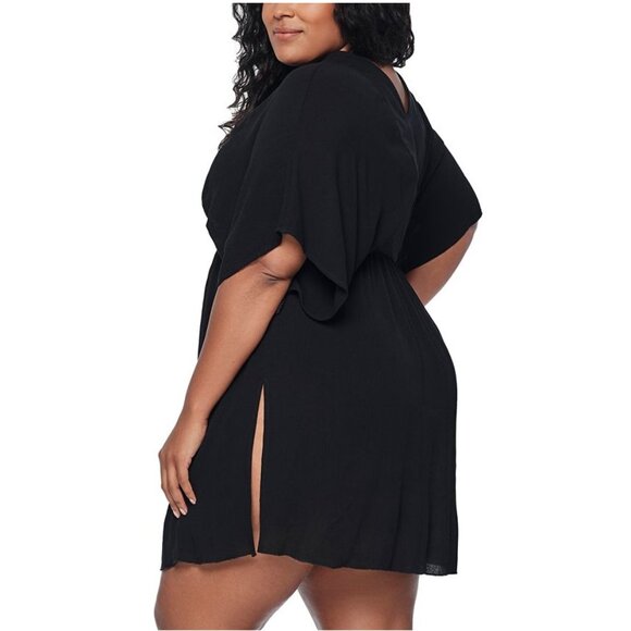 NWT Lauren Ralph Lauren Womens Tunic Swim Cover Up Dress Size 2X $115 10HL180 - Picture 2 of 2